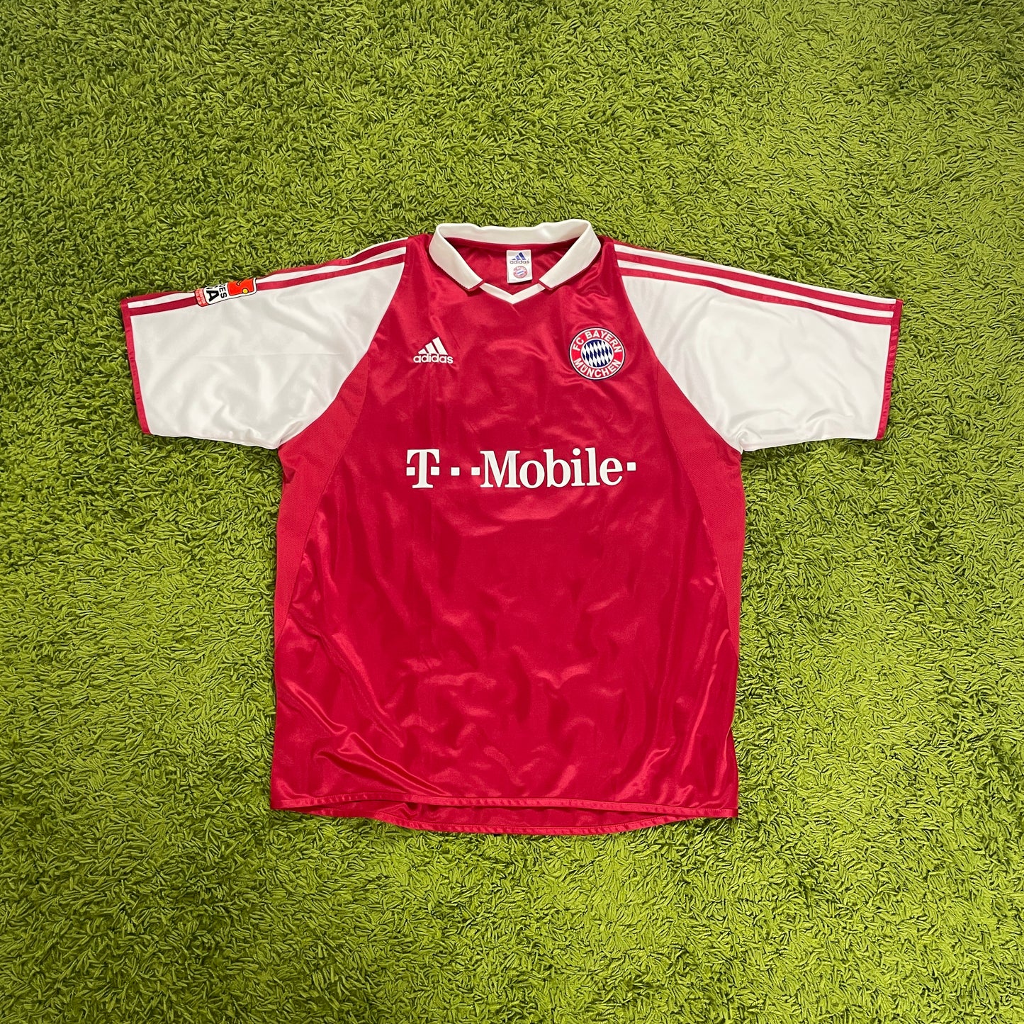 Adidas FC Bayern München Kovac Trikot rot Größe L 2003 2004