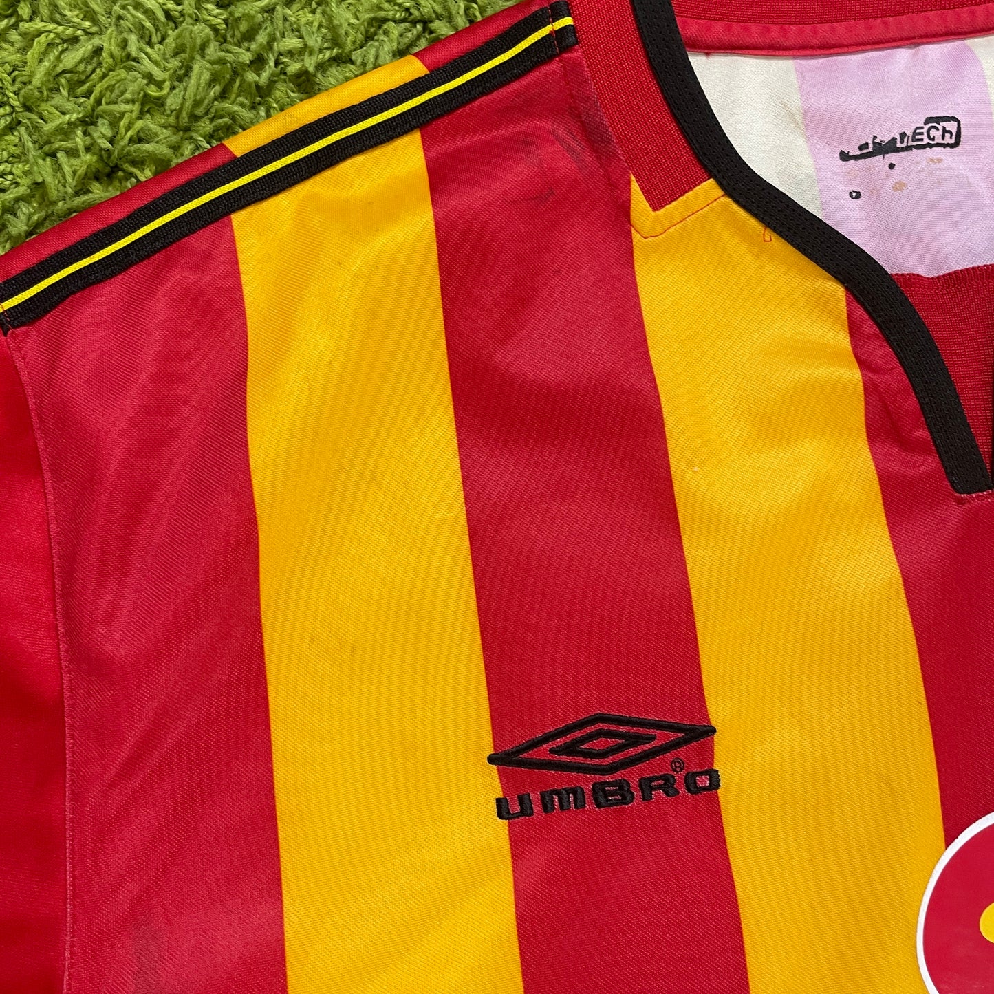 Umbro Galatasaray SK Trikot Necati Ates Größe XL rot 2004 2005 Matchworn