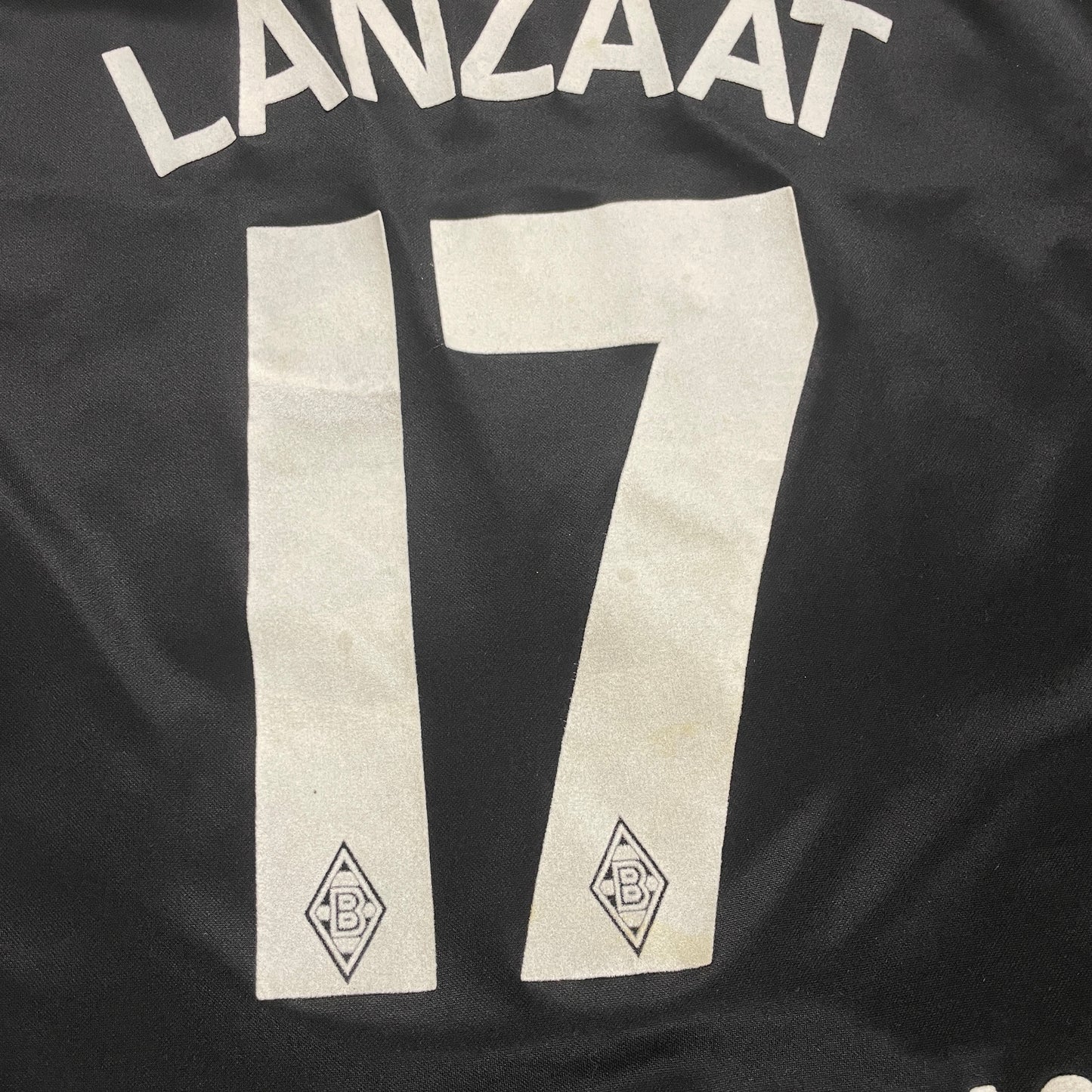 Reebok Borussia Mönchengladbach Lanzaat Trikot schwarz Größe XXL 2001 2002