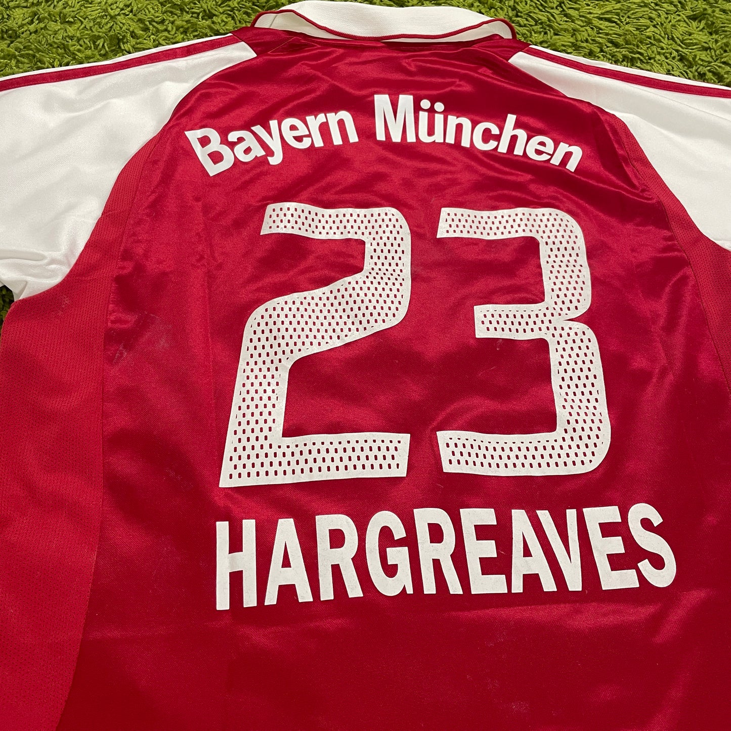 Adidas FC Bayern München Hargreaves Trikot rot Größe M 2003 2004