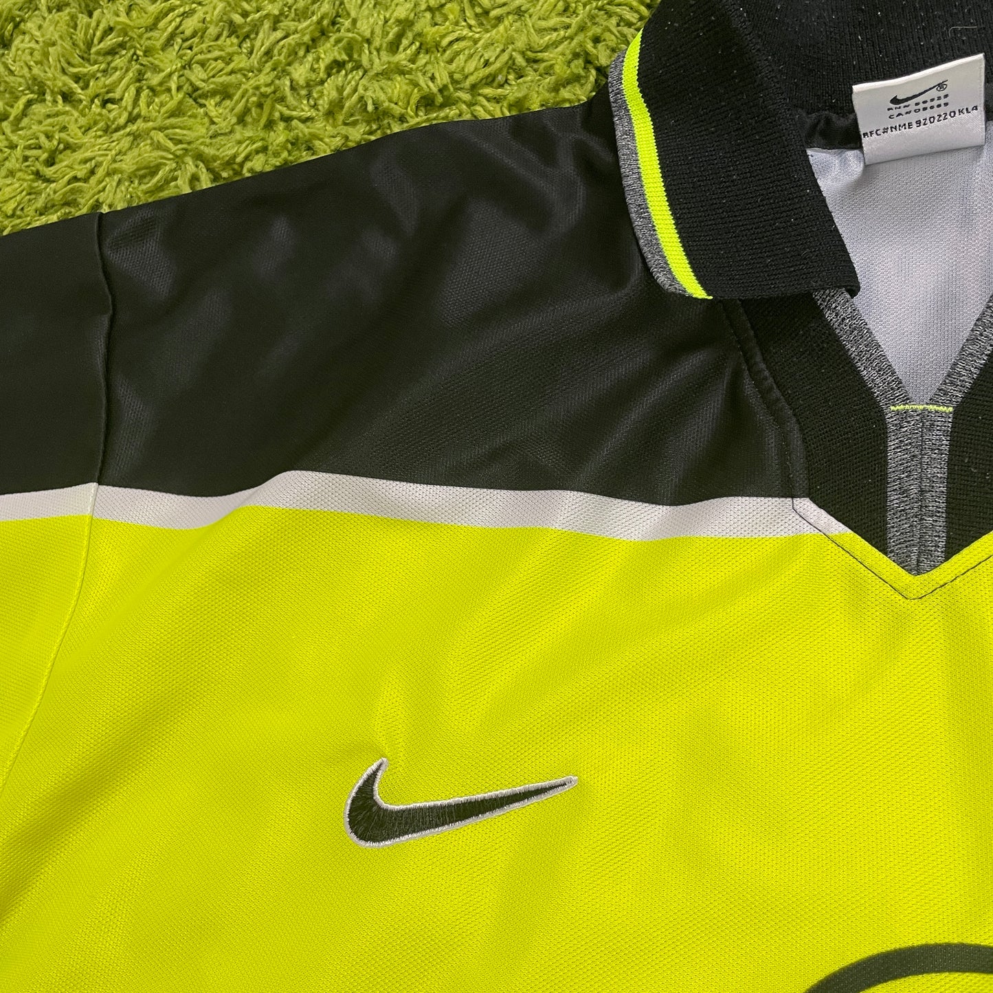 Nike Borussia Dortmund BvB Trikot gelb Größe XL 1997 1998