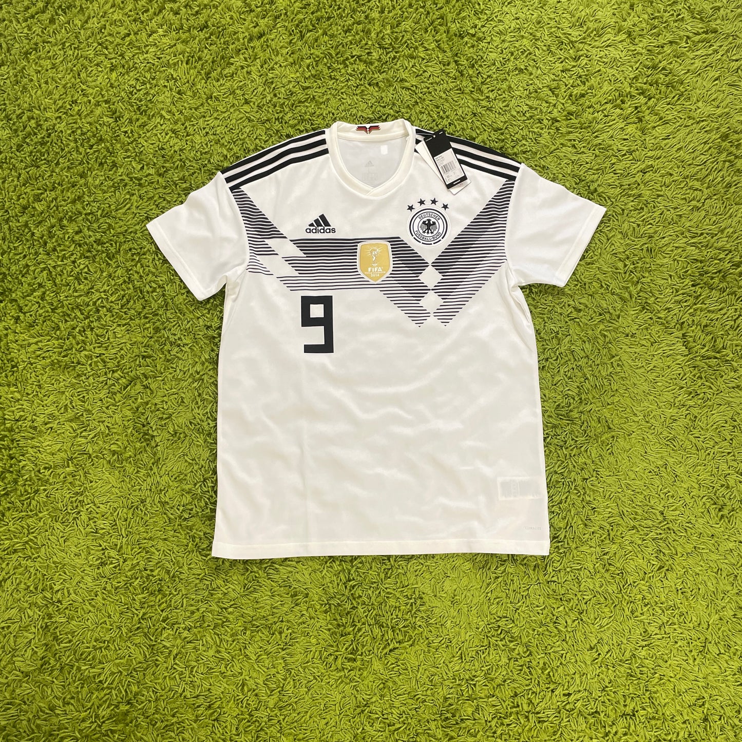 Adidas Deutschland DFB Werner Trikot weiß Größe L 2018