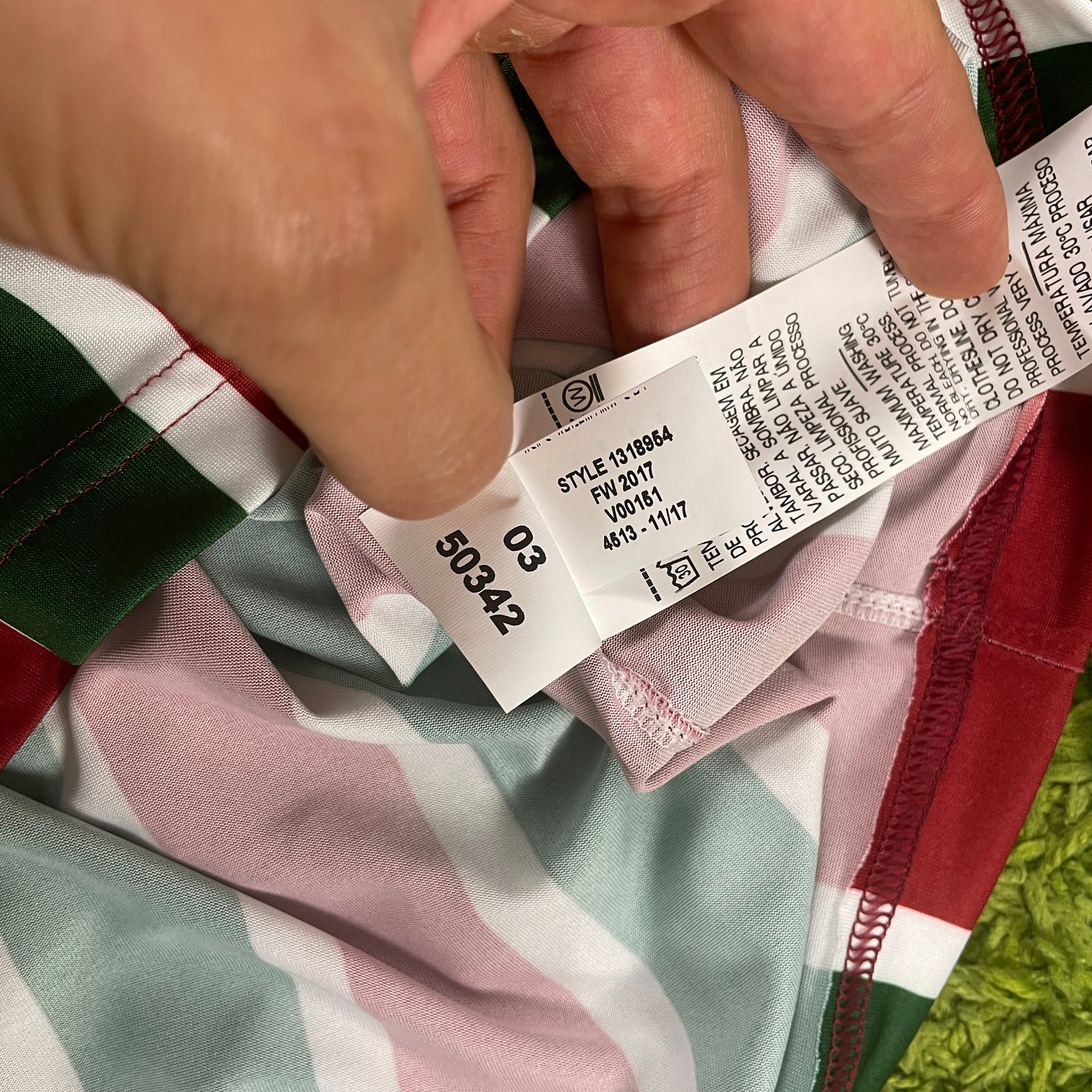 Under Armour Fluminense Trikot rot Größe S 2017 2018