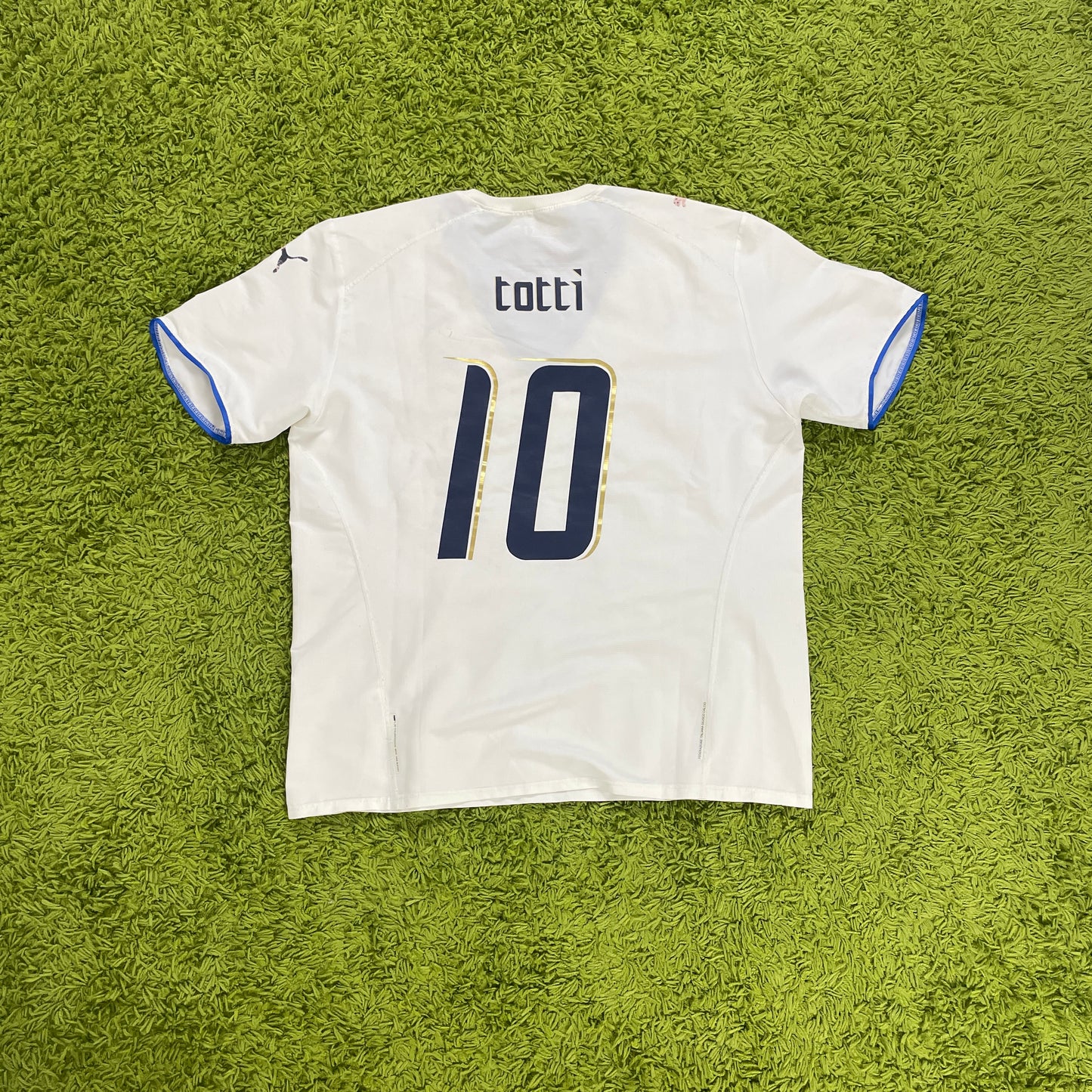 Puma Italien Totti Trikot weiß Größe XL 2006