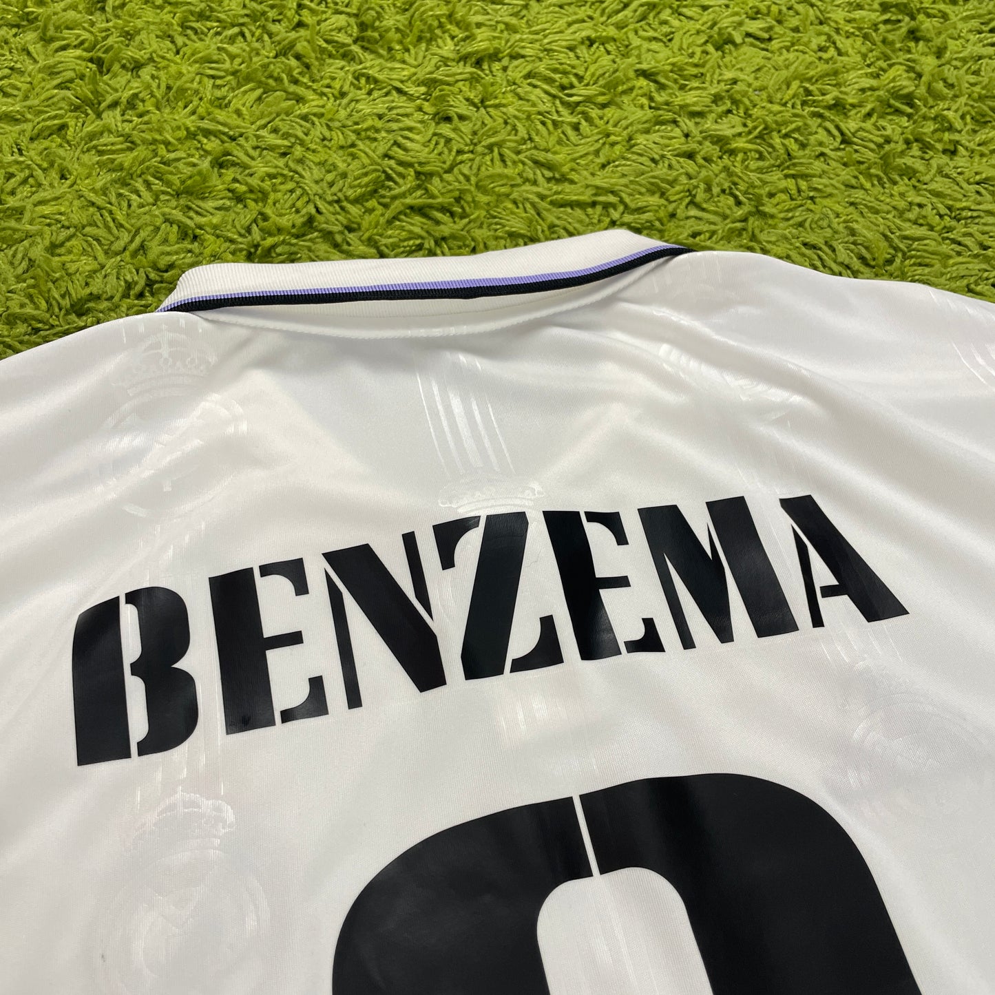 Adidas Real Madrid Benzema Trikot weiß Größe M 2022 2023