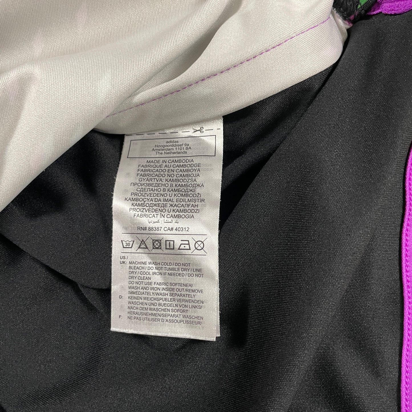 Adidas FC Bayern München Trikot TEL schwarz Größe M 2022 2023