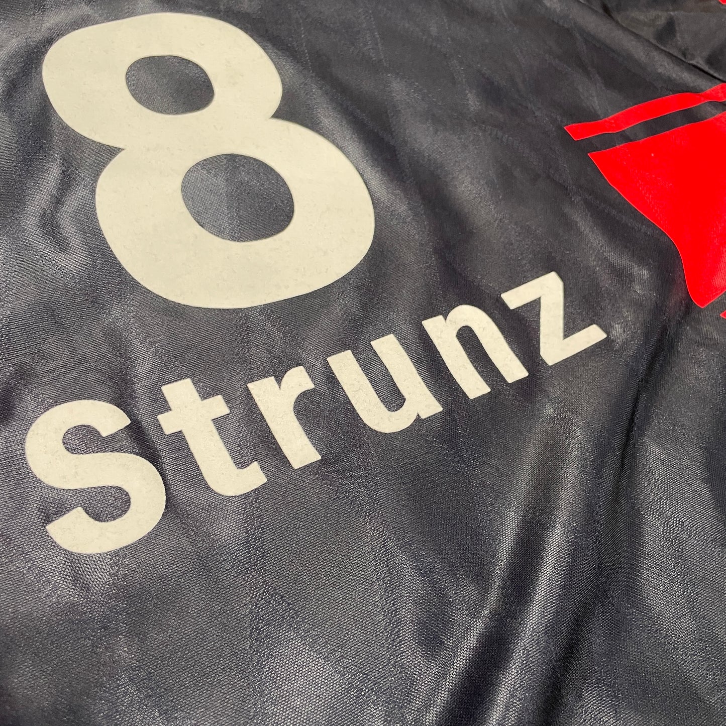 Adidas FC Bayern München Strunz Trikot blau Größe L 1997 1999