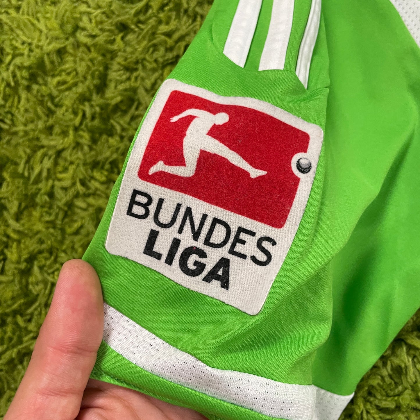Adidas VFL Wolfsburg Dejagah Trikot grün Größe XL 2011 2012