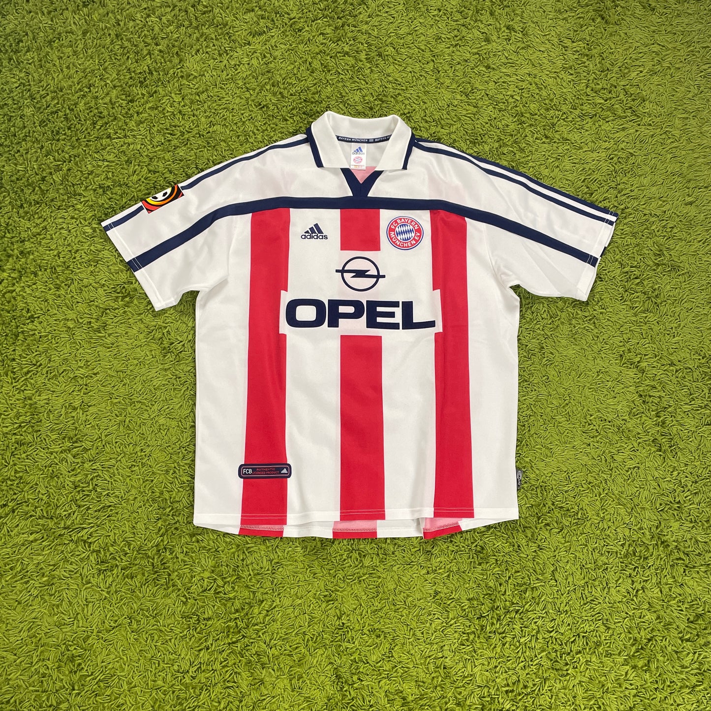 Adidas FC Bayern München Trikot weiß Salihamidzic Größe XL 2000 2002
