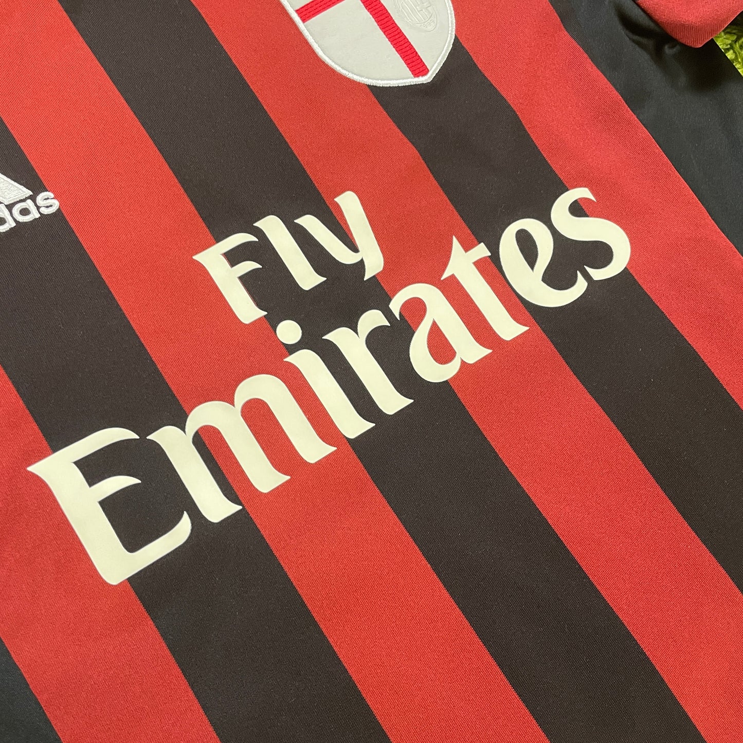 Adidas AC Mailand Milan Trikot schwarz Größe M 2015 2016