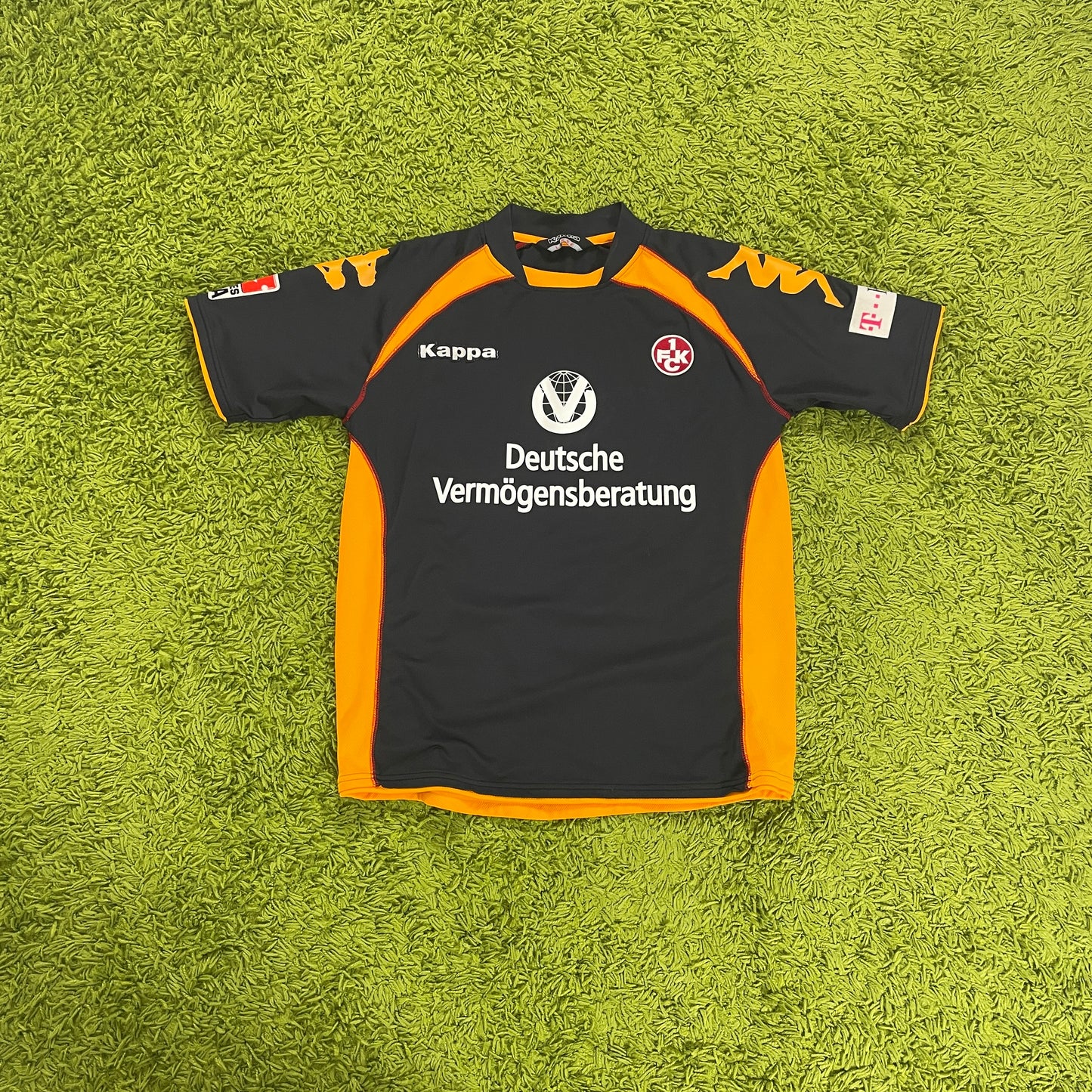 Kappa 1. FC Kaiserslautern Demai Trikot grau Größe L 2008 2009
