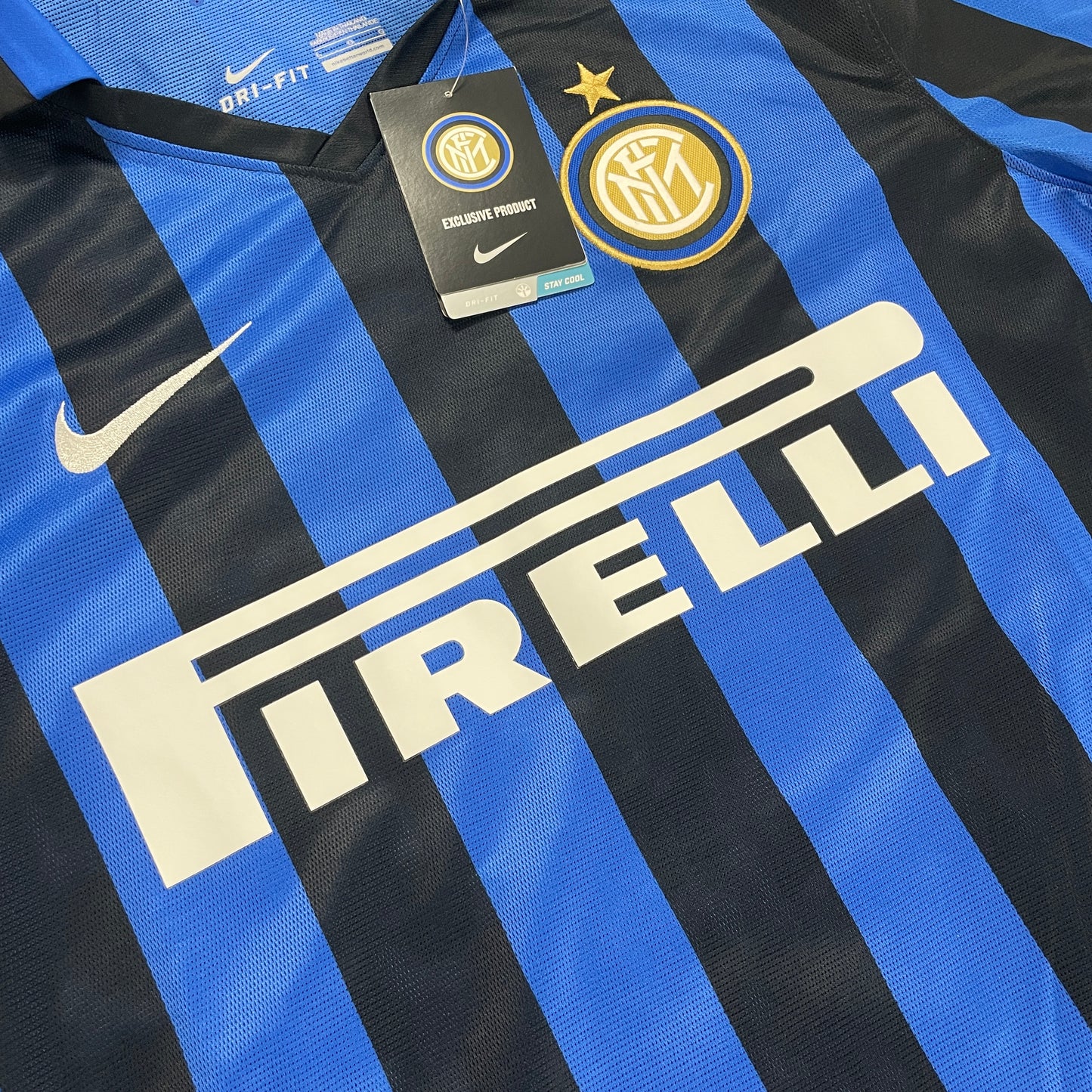 Nike Inter Mailand Trikot blau Größe L 2015 2016 pro Version