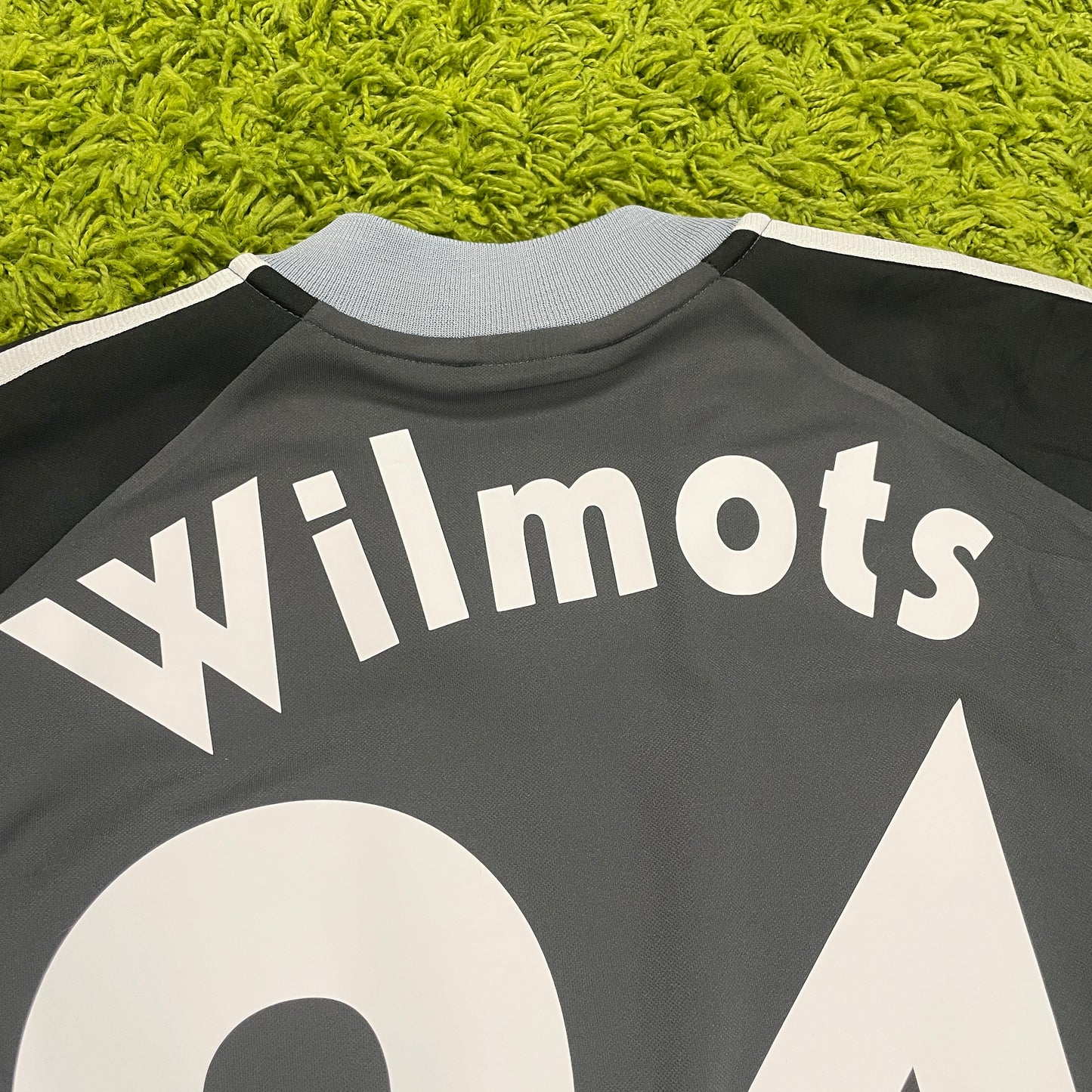 Adidas Schalke 04 Wilmots Trikot grau Größe XL 2001 2002