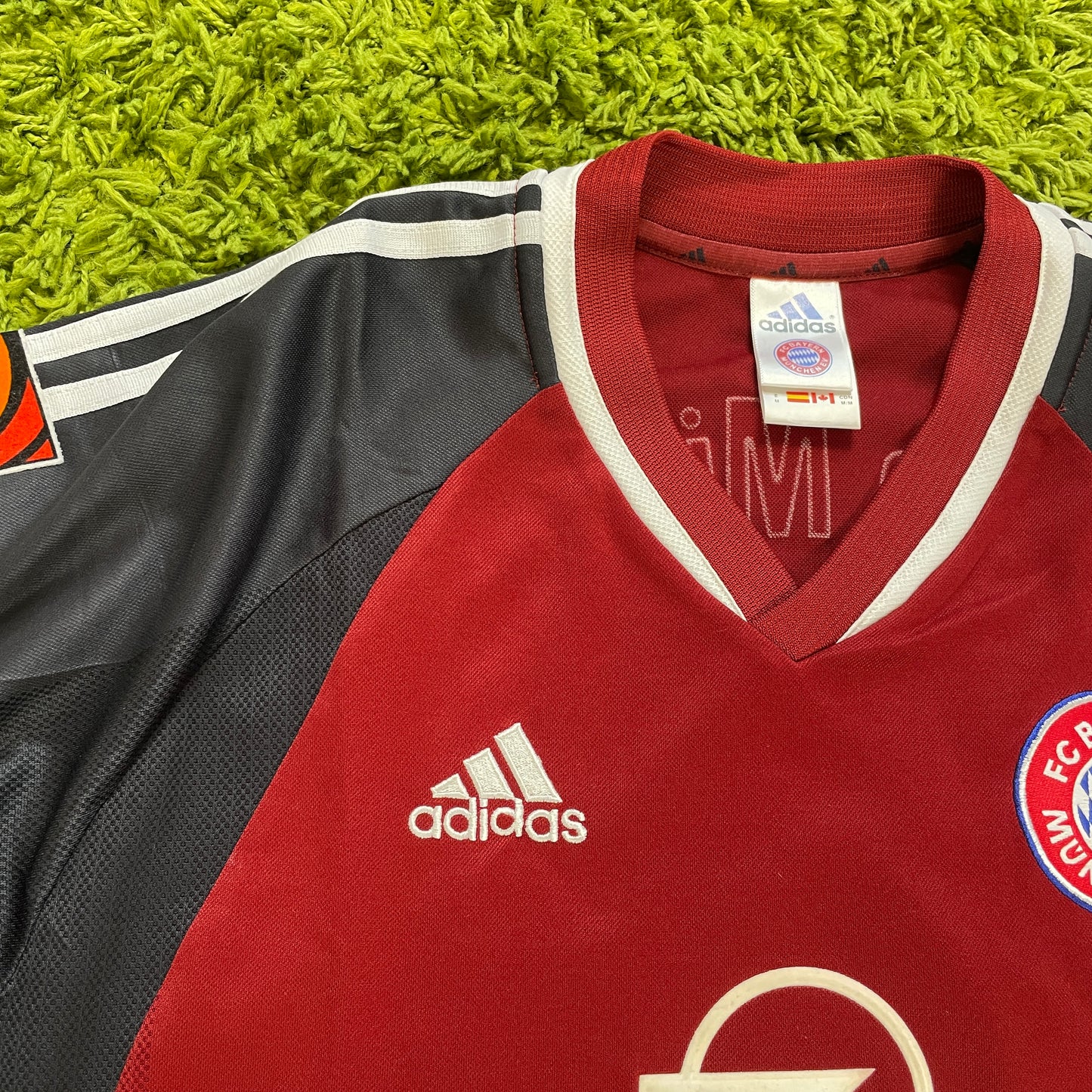 Adidas FC Bayern München Trikot rot Hargreaves Größe M 2001 2002