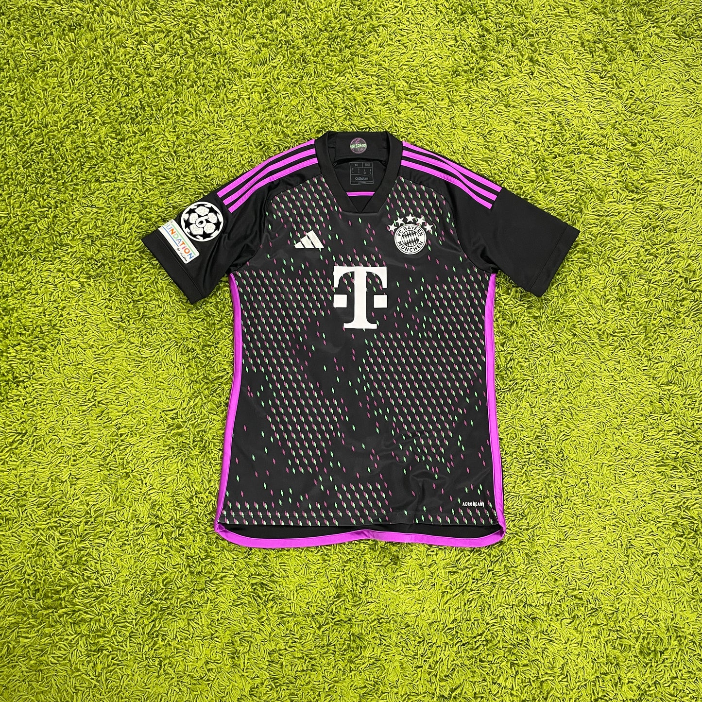 Adidas FC Bayern München Trikot TEL schwarz Größe M 2022 2023