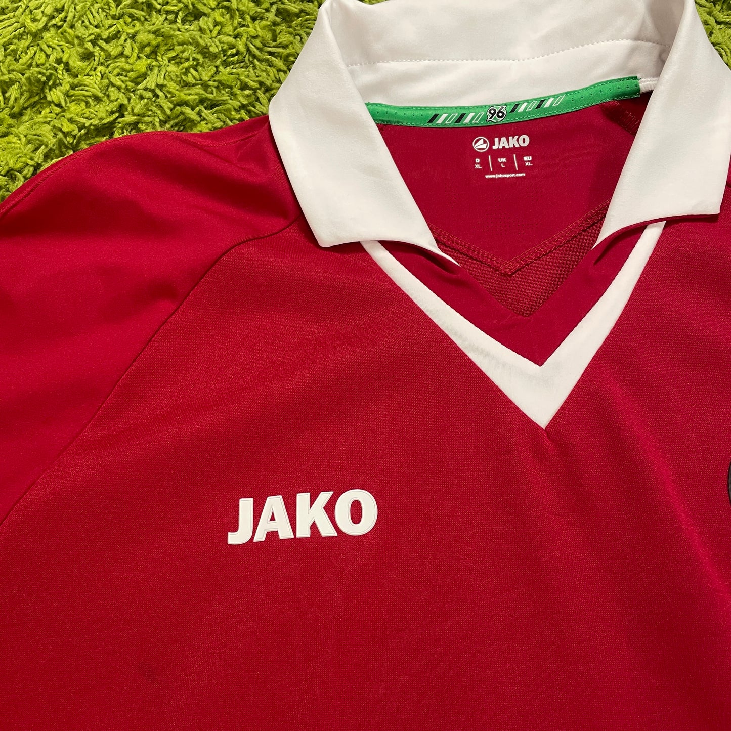 Jako Hannover 96 Huszti Trikot Größe XL 2012 2013 rot