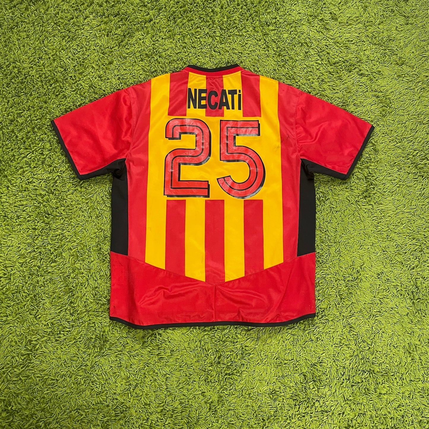 Umbro Galatasaray SK Trikot Necati Ates Größe XL rot 2004 2005 Matchworn