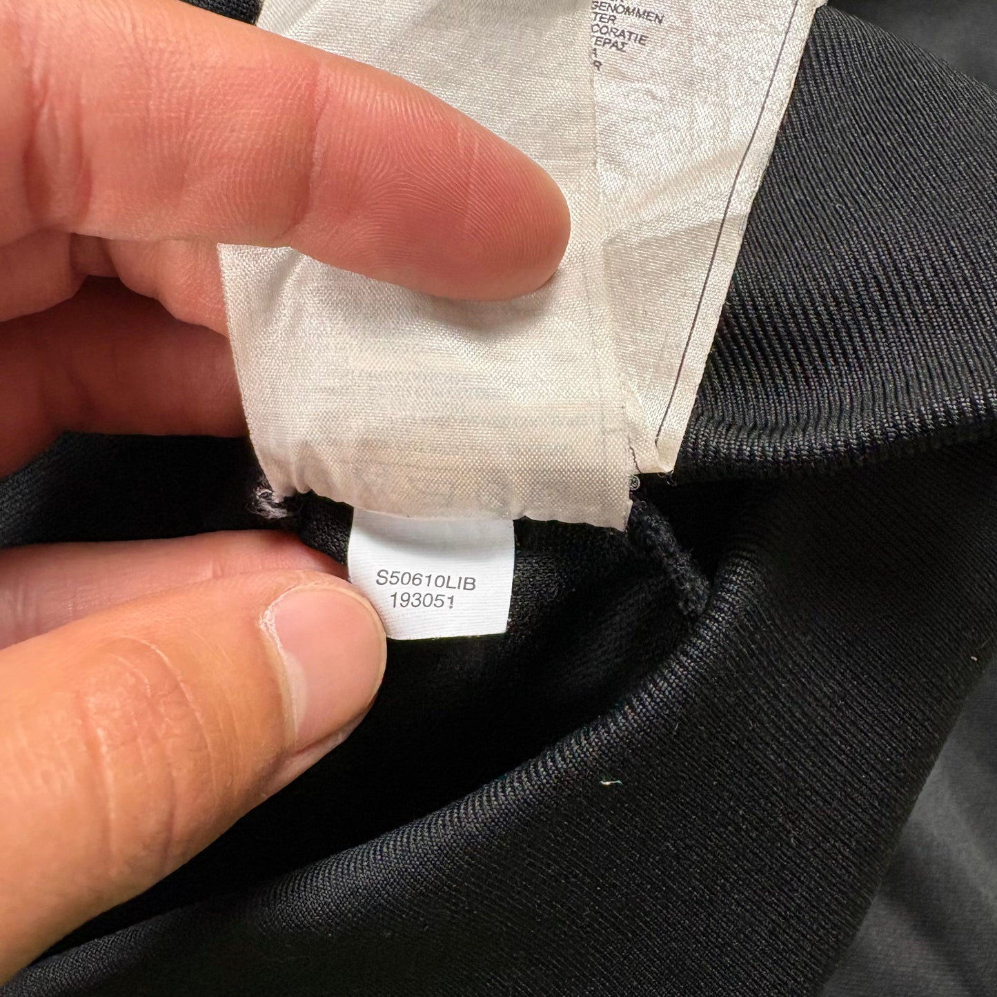Nike Juventus Turin Trainingsjacke Jacke schwarz Größe XXL