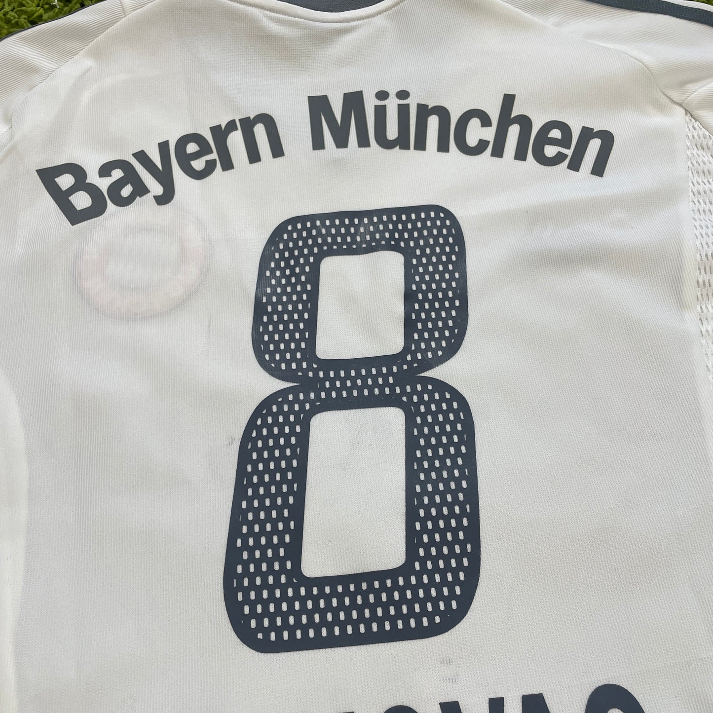 Adidas FC Bayern München Kovac Trikot weiß Größe L 2002 2003