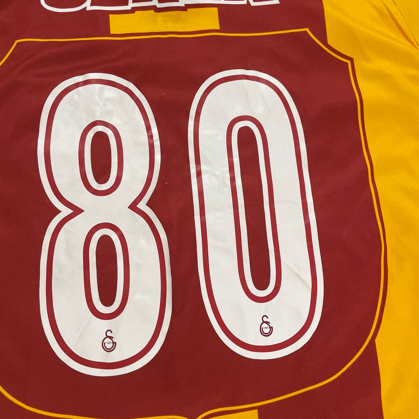 Adidas Galatasaray SK Kazim Kazim Richards Trikot rot Größe XL 2010 2011 Ali Sami Yen