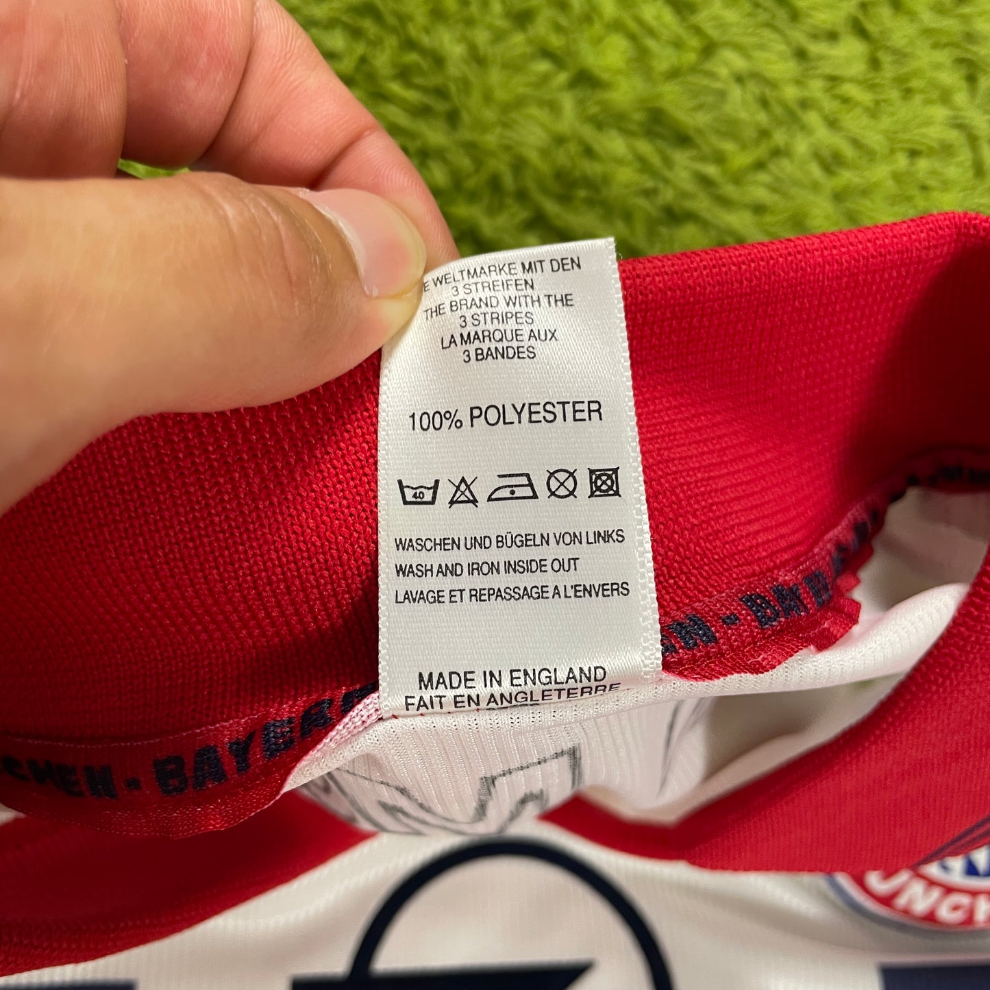 Adidas FC Bayern München Trikot weiß Größe XL 1998 2000