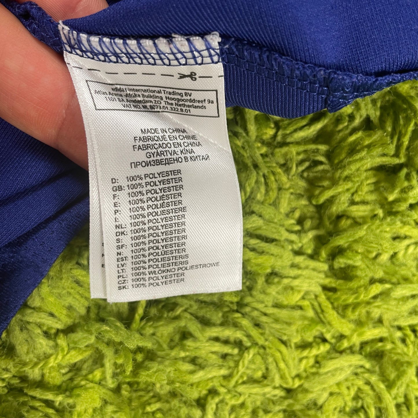 Adidas Frankreich Benzema Trikot blau Größe S 2010