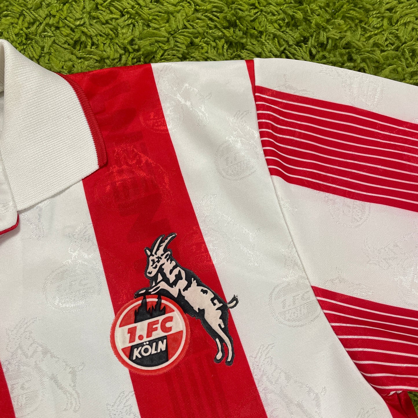 Puma 1. FC Köln Munteanu Trikot weiß Größe M 1995 1996