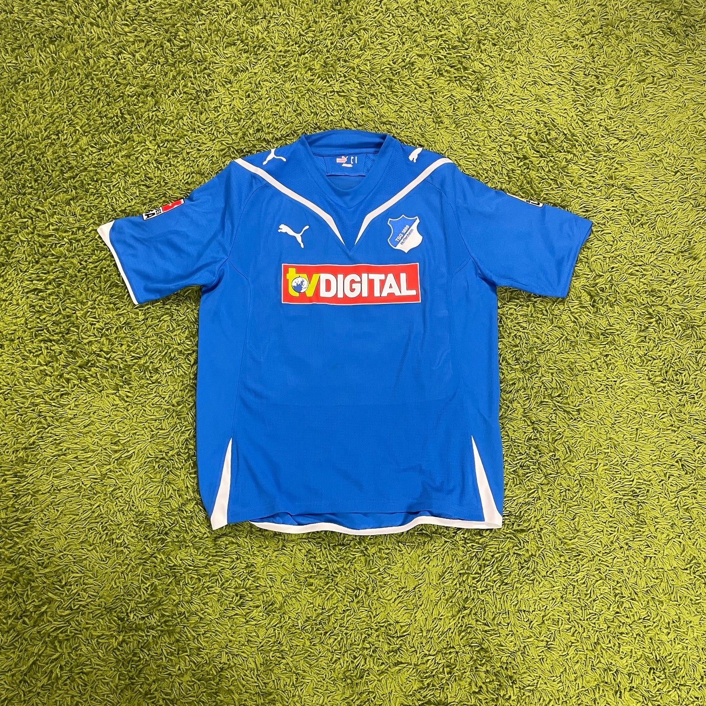 Puma TSG Hoffenheim 1899 Ibisevic Trikot blau Größe L 2009 2010