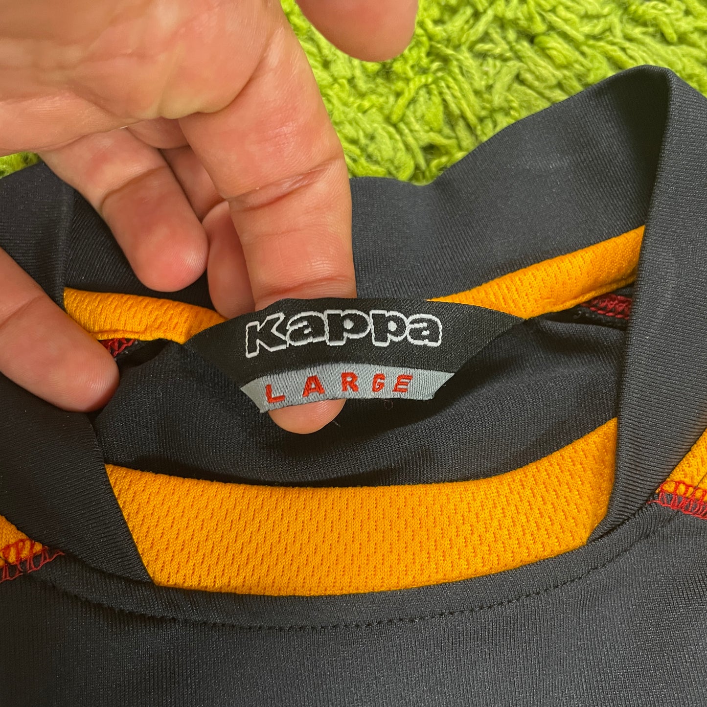 Kappa 1. FC Kaiserslautern Demai Trikot grau Größe L 2008 2009