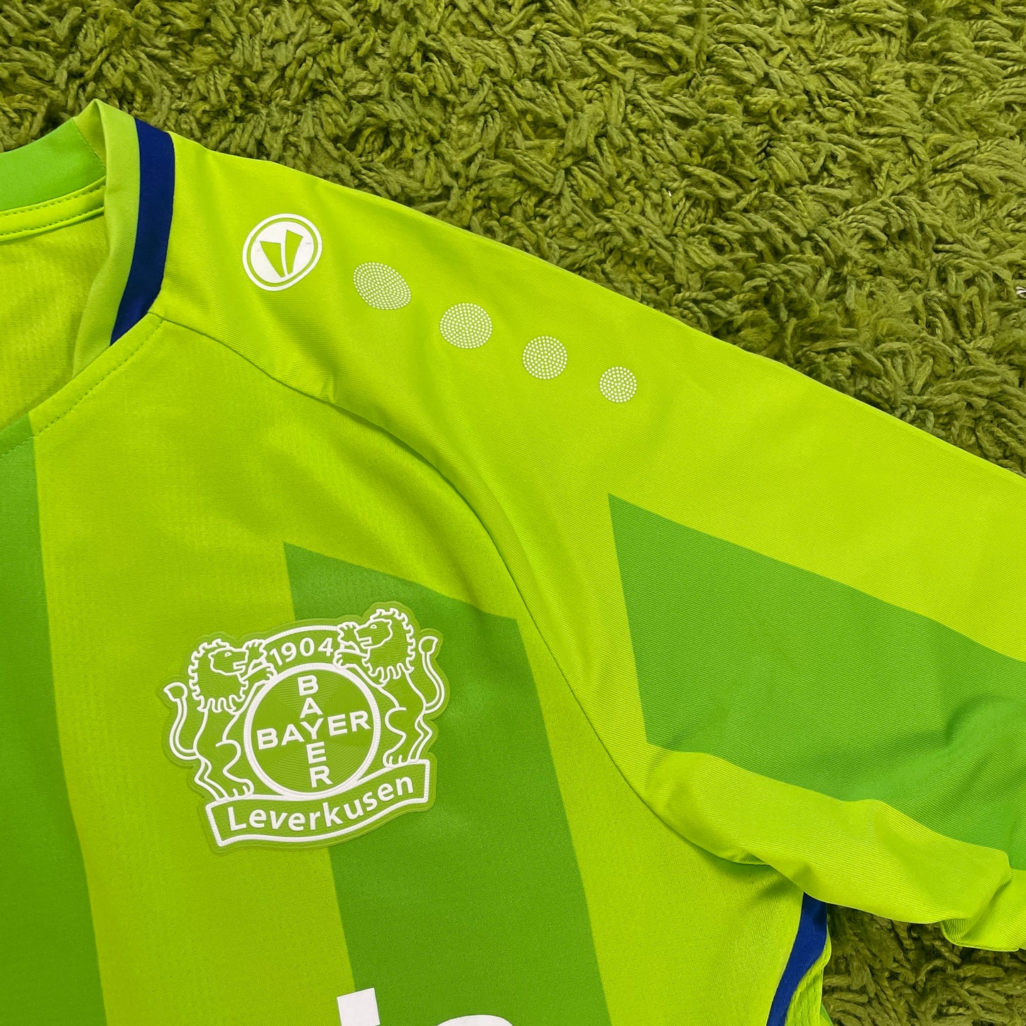 Jako Bayer 04 Leverkusen Trikot grün Torwart Größe M 2021 2022