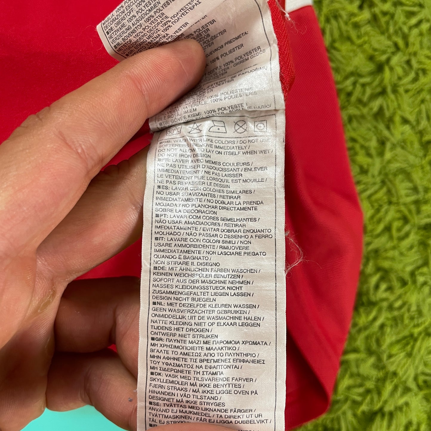 Nike Arsenal FC Trikot rot Größe L 2002 2004
