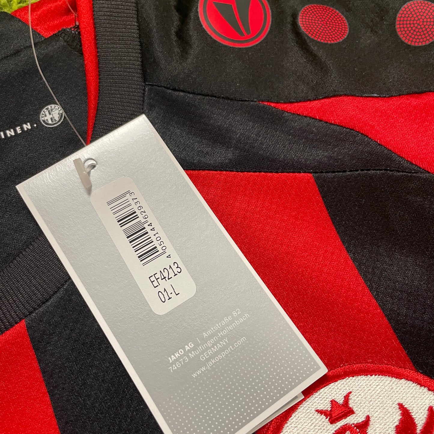 Jako Eintracht Frankfurt SGE Trikot rot Größe L 2013 2014