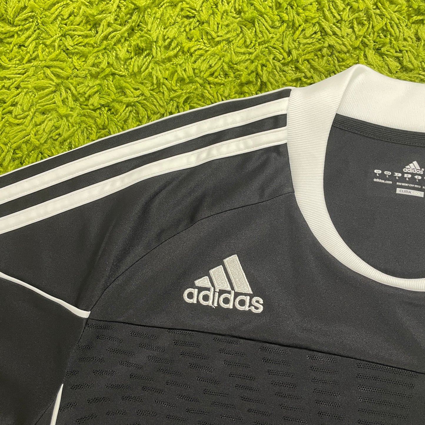 Adidas Partizan Belgrad Trikot schwarz Größe L 2010 2011