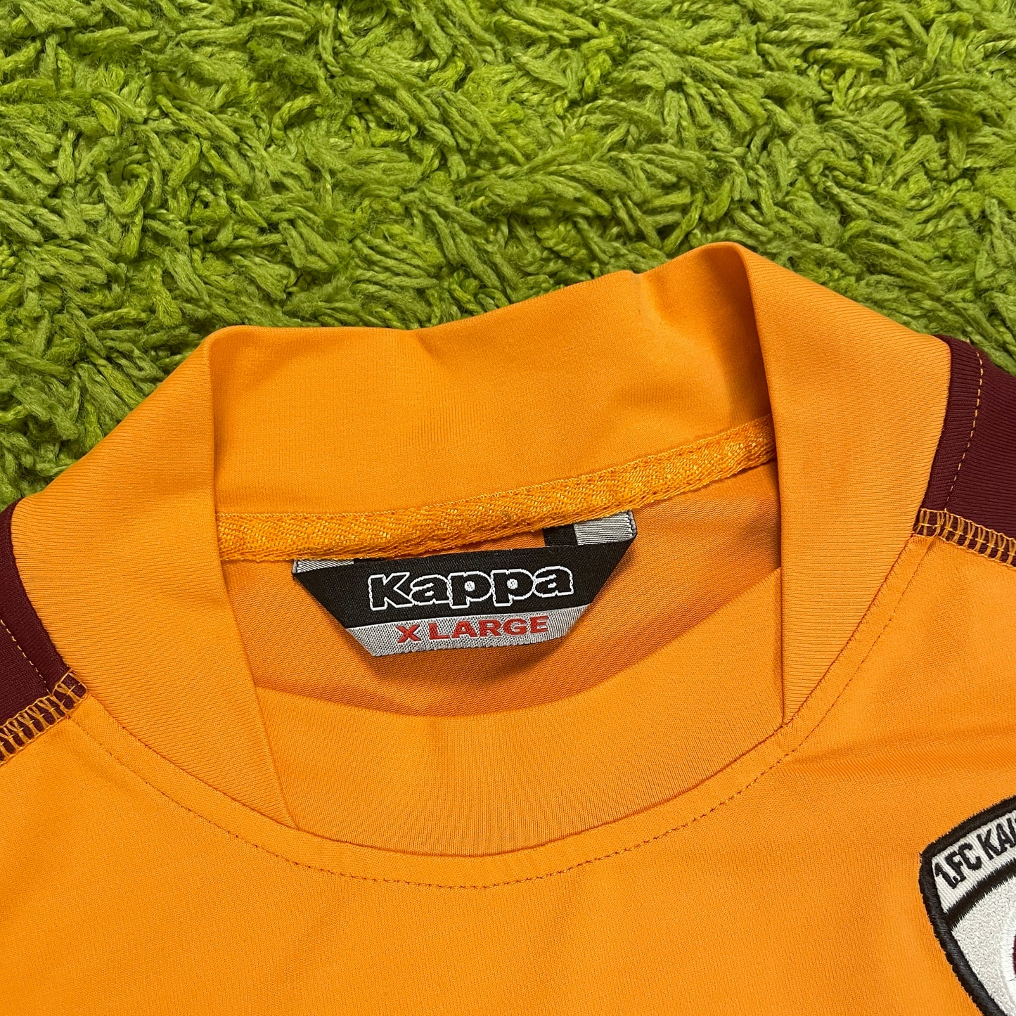 Kappa 1. FC Kaiserslautern Zandi Trikot orange Größe XL 2004 2005