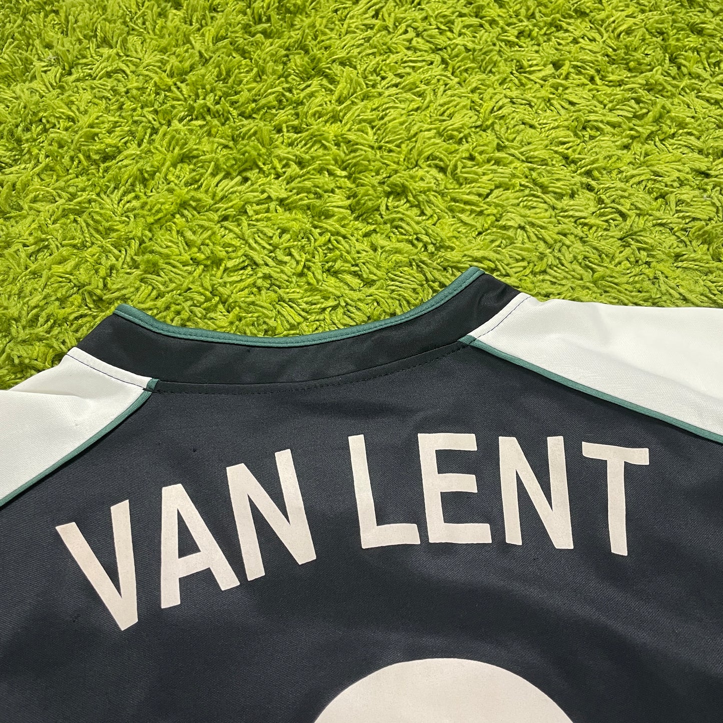 Reebok Borussia Mönchengladbach Van Lent Trikot schwarz Größe XL 2001 2002