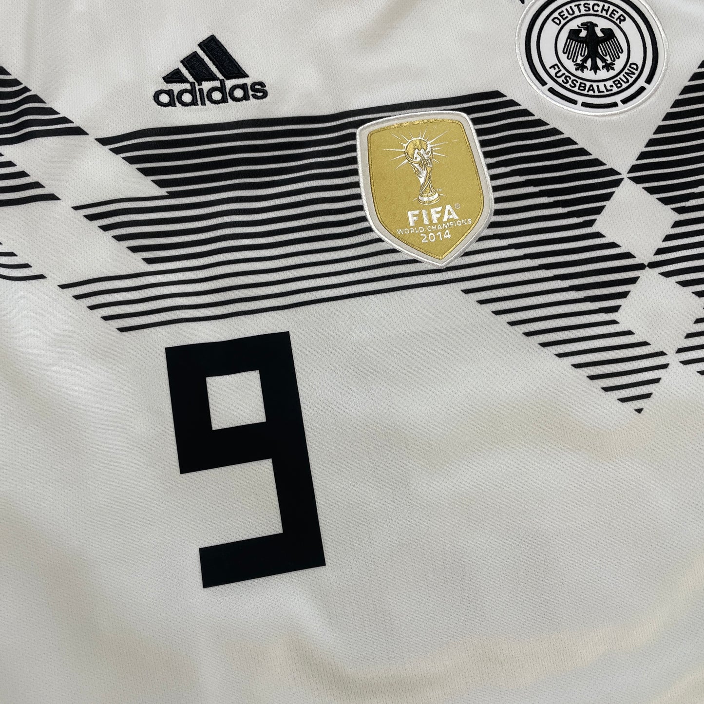 Adidas Deutschland DFB Werner Trikot weiß Größe L 2018