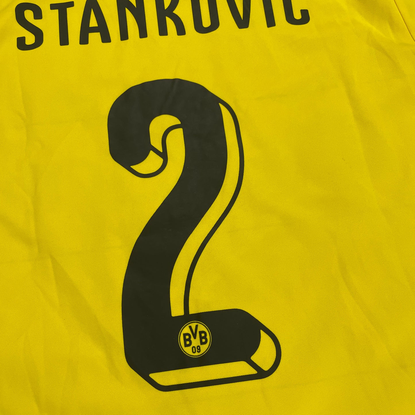 Puma BVB Borussia Dortmund Stankovic Trikot gelb Größe L 2015 2016