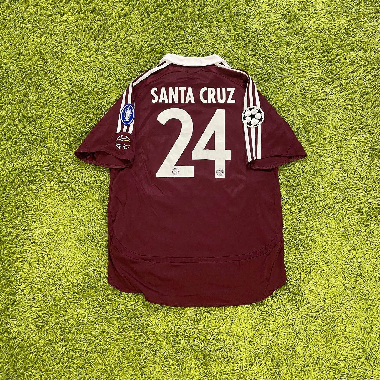Adidas FC Bayern München Trikot Santa Cruz rot Größe M 2006 2007