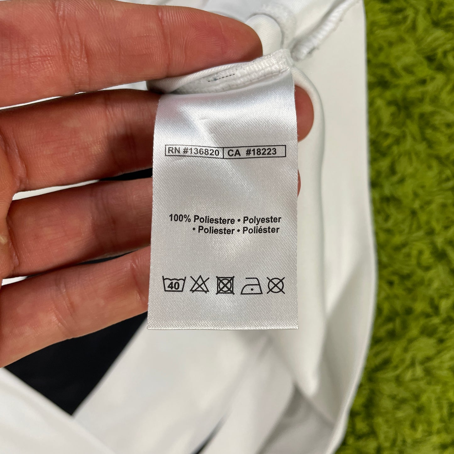 Kappa Borussia Mönchengladbach Elvedi Trikot weiß Größe XL 2016 2017