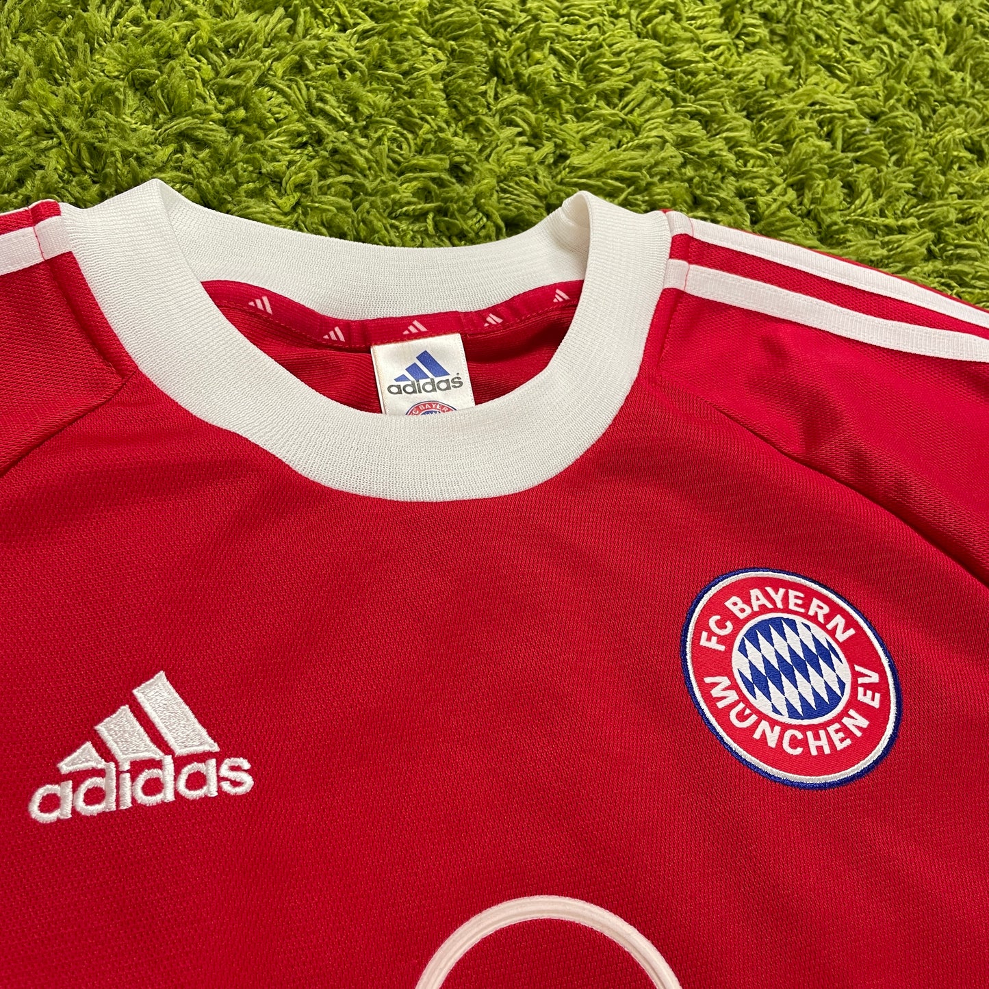 Adidas FC Bayern München Trikot Strunz rot Größe L 2000 2001