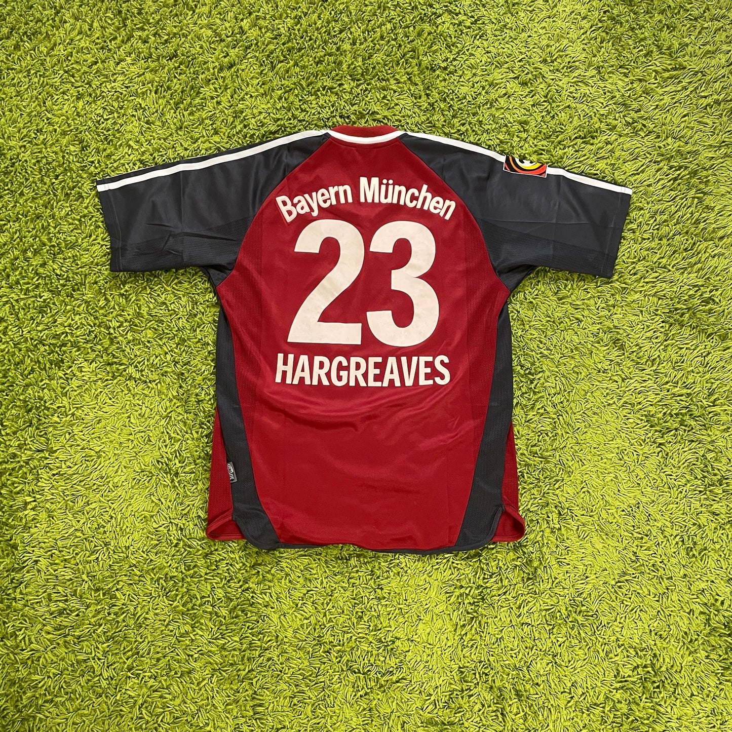 Adidas FC Bayern München Trikot rot Hargreaves Größe M 2001 2002