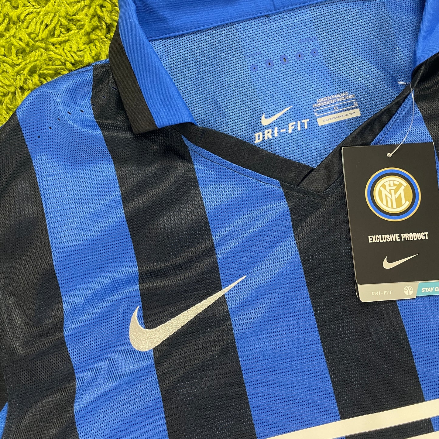 Nike Inter Mailand Trikot blau Größe L 2015 2016 pro Version