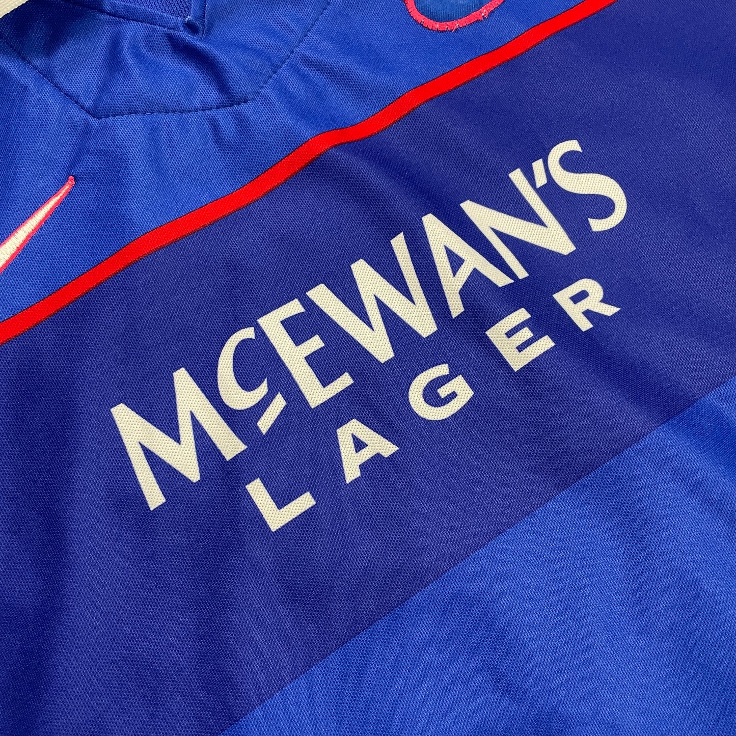 Nike Glasgow Rangers Trikot blau Größe XL 1997 1999