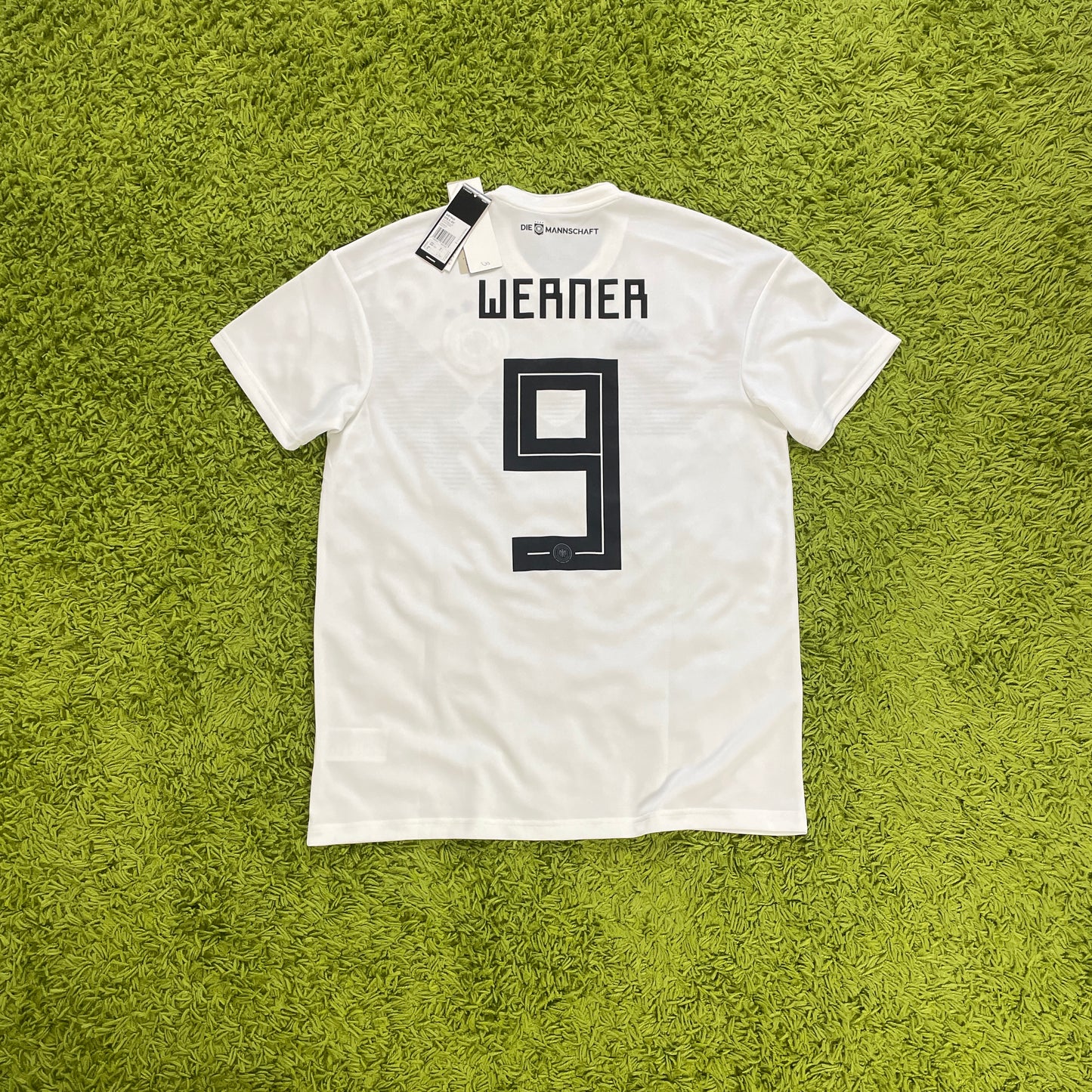 Adidas Deutschland DFB Werner Trikot weiß Größe L 2018