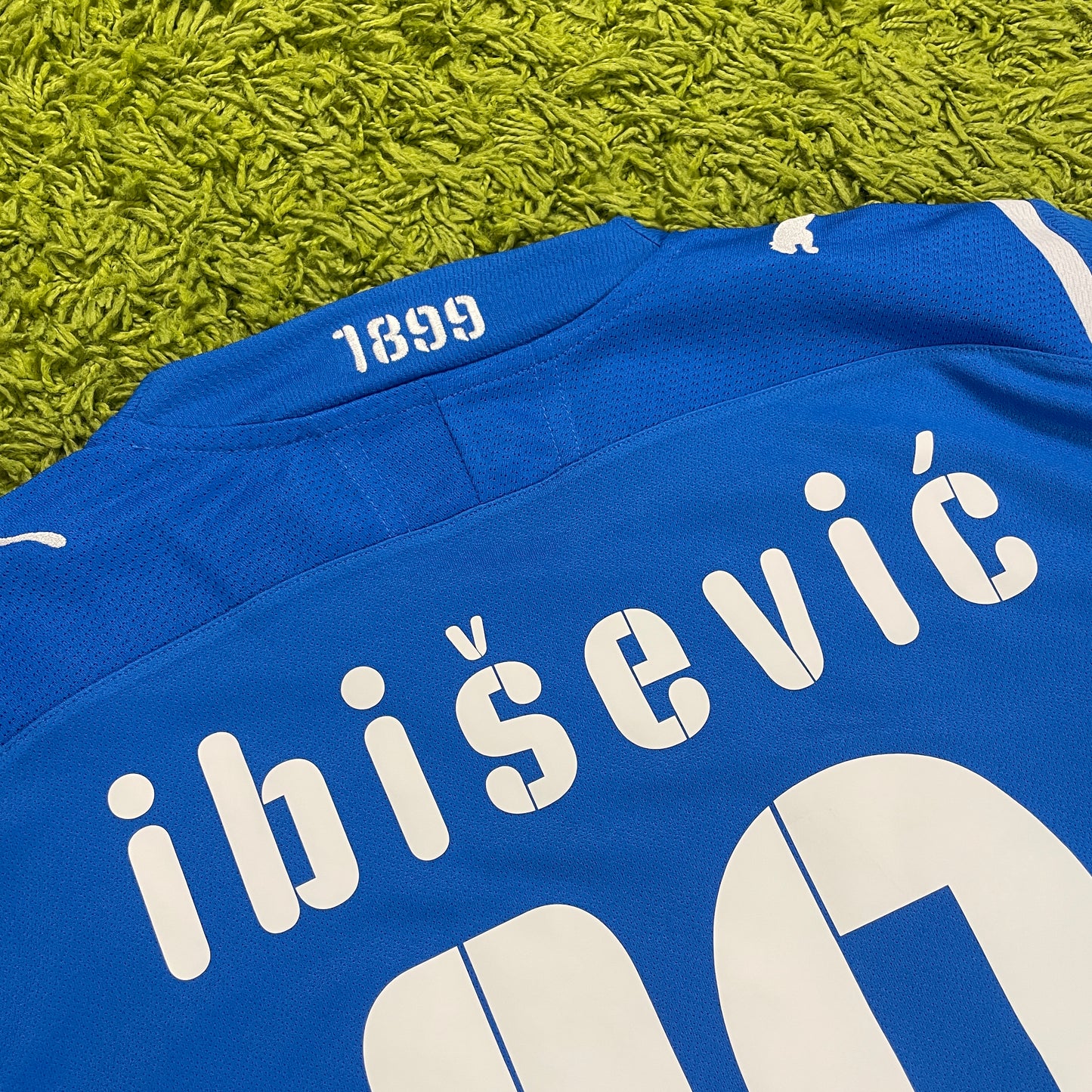 Puma TSG Hoffenheim 1899 Ibisevic Trikot blau Größe L 2009 2010