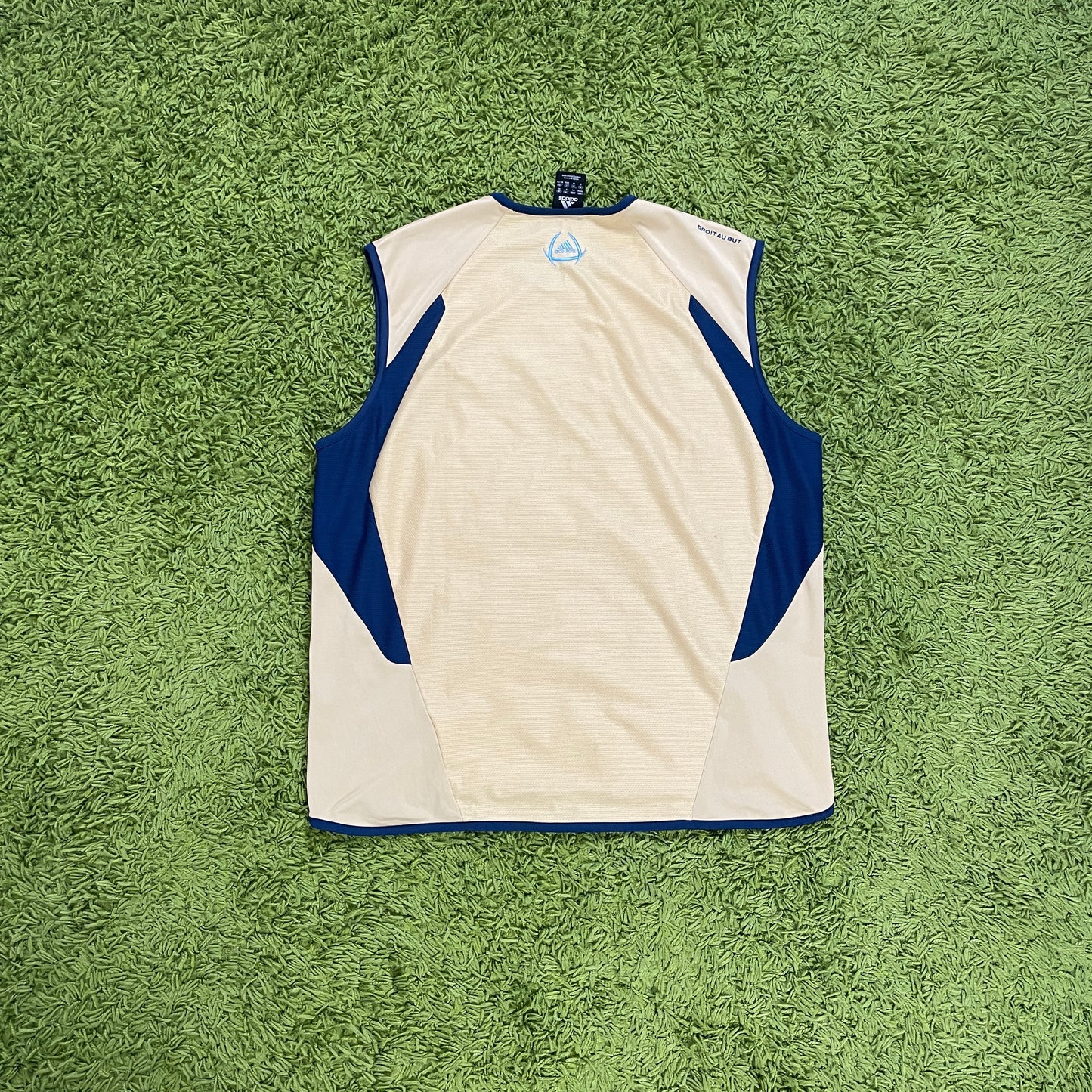 Adidas Olympique Marseille Tanktop Gold Größe L 2005