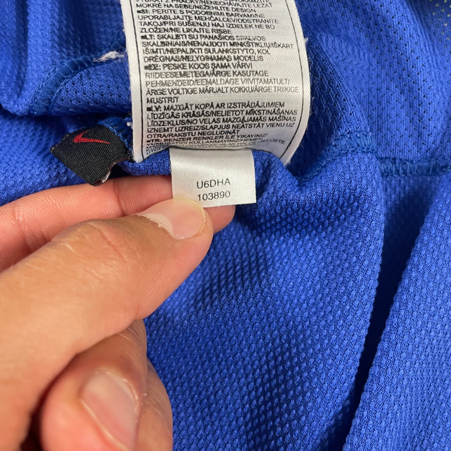 Nike Brasilien Trikot blau Größe L 2006 2008
