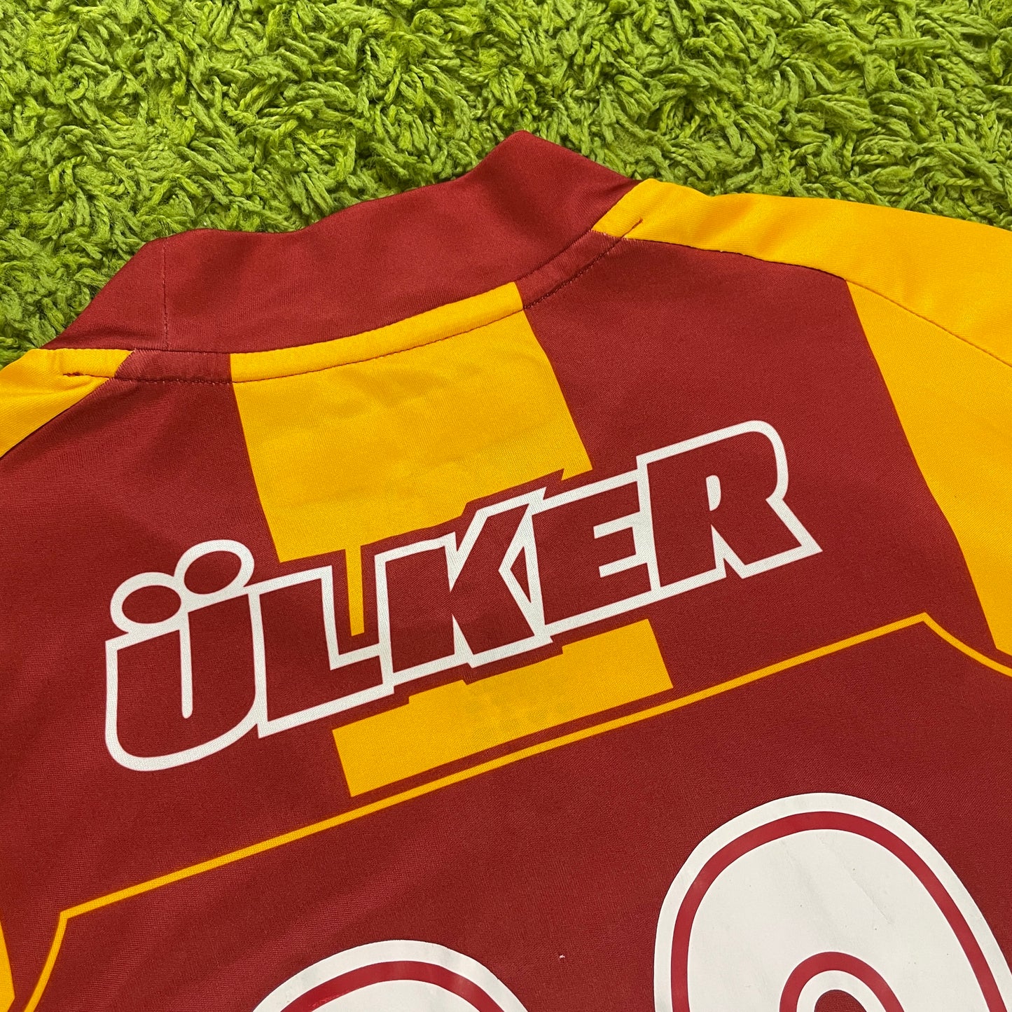 Adidas Galatasaray SK Kazim Kazim Richards Trikot rot Größe XL 2010 2011 Ali Sami Yen