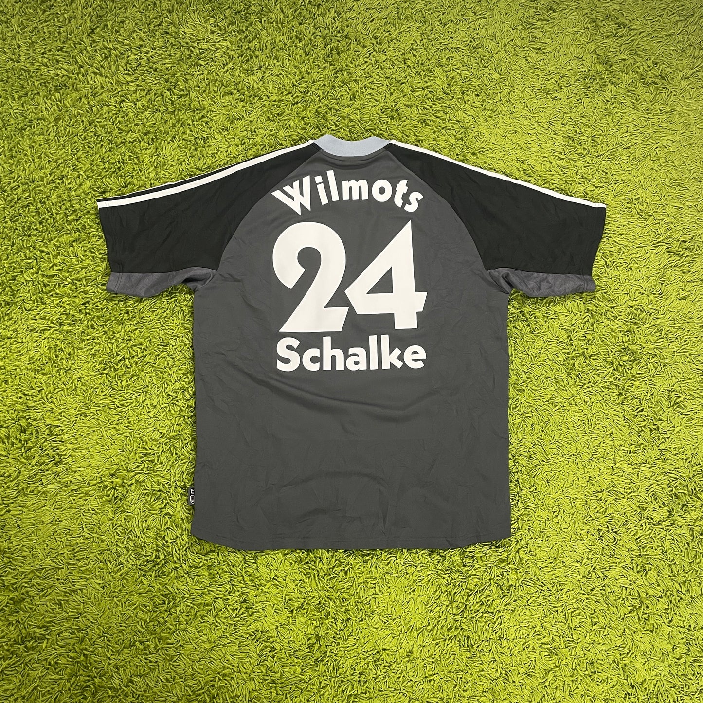 Adidas Schalke 04 Wilmots Trikot grau Größe XL 2001 2002