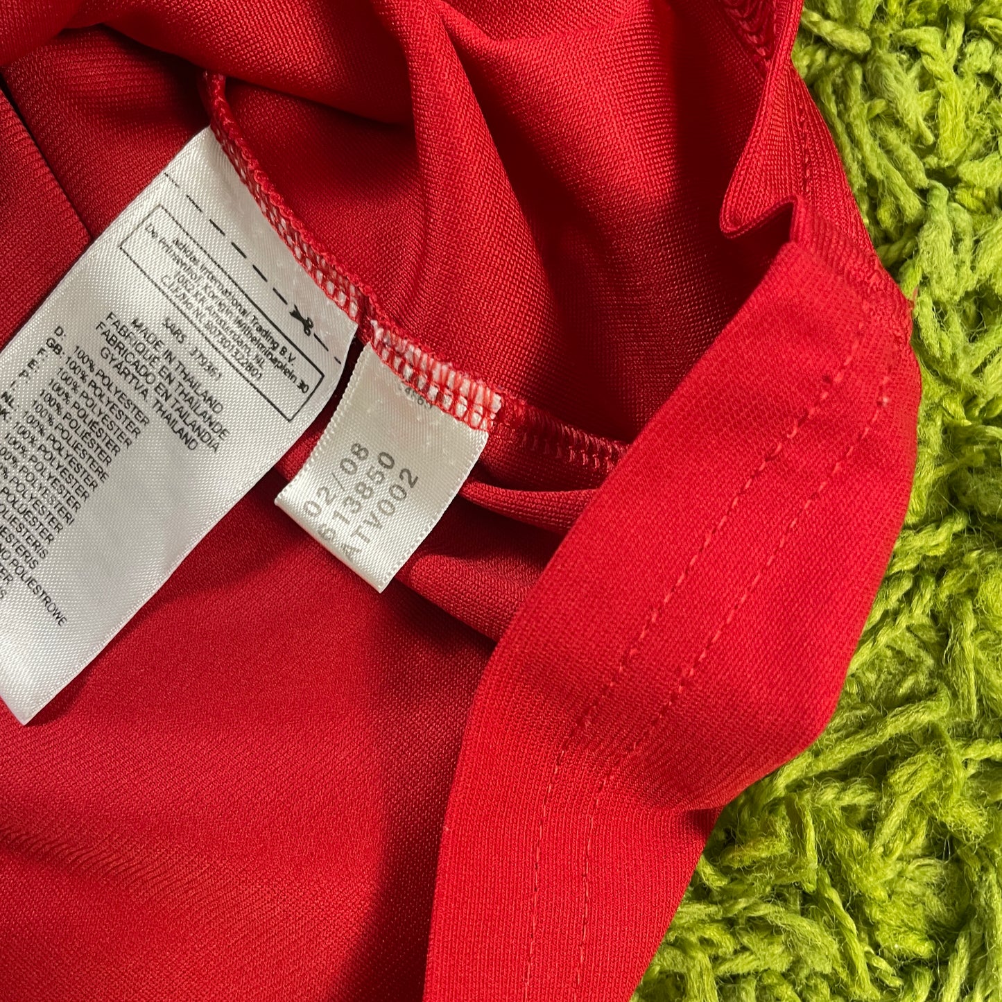 Adidas Deutschland Trikot rot schwarz Größe M 2008